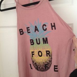 Tops - LAST CHANCE NWOT "Beach Bum for Life" tank top Tops - LAST CHANCE NWOT "Beach Bum for Life" tank top